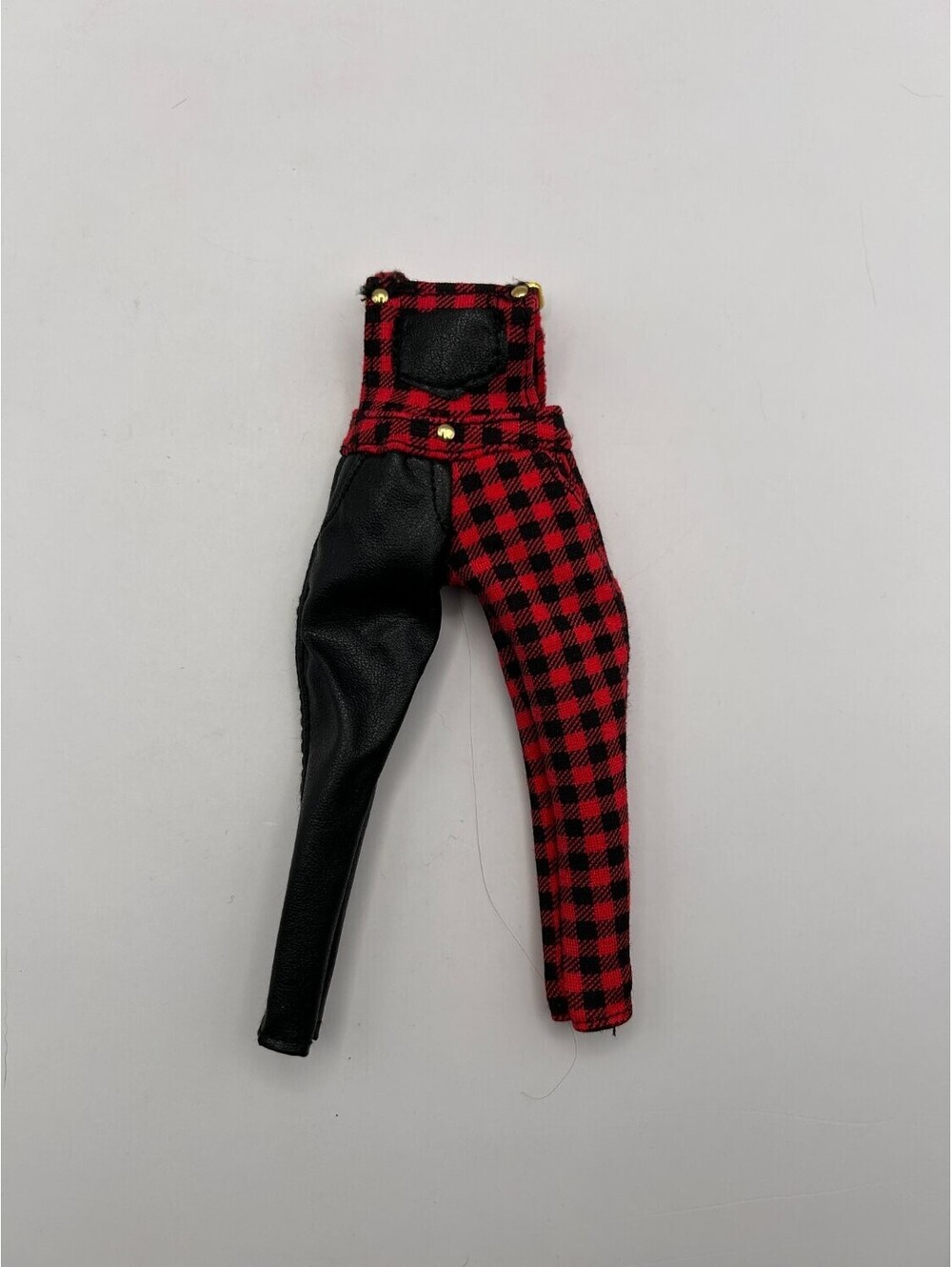 LOL Surprise! OMG Winter Chill Camp Cutie Doll Overalls Red Plaid Black Pleather